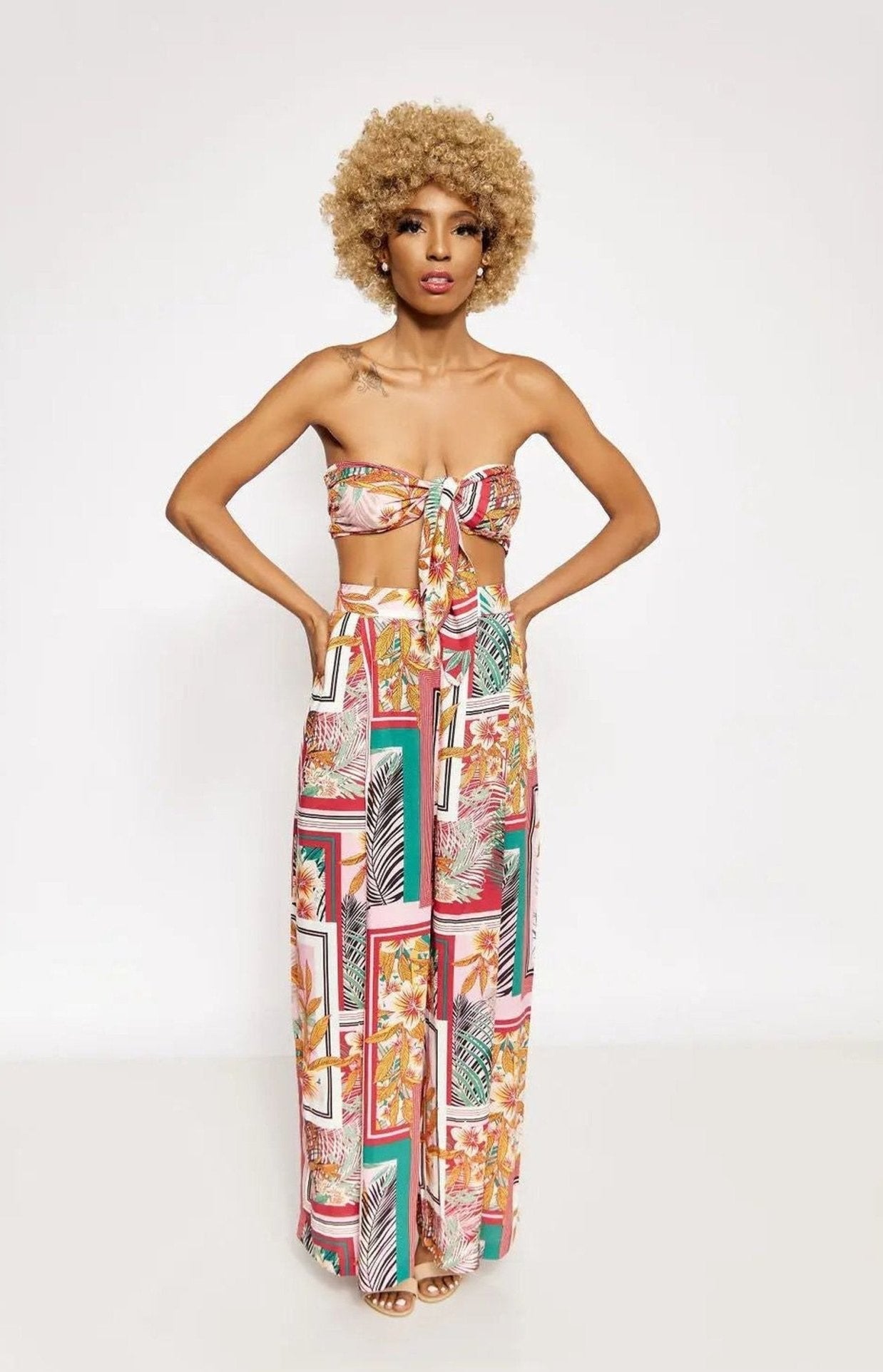 Tropical Two Piece Set
